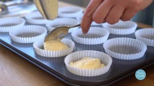 Воздушные Лимонные Кексы (Капкейки) со Cмородиной | Lemon Black Currant Cupcakes | Tanya Shpilko