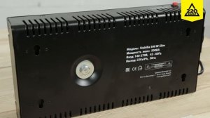 Обзор Стабилизатор напряжения QUATTRO ELEMENTI Stabilia 500 W-Slim