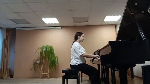 Магуськина Дарья 6 класс фортепиано И Бах двухголосная инвенция номер 5 Ми больше мажор смотреть онлайн