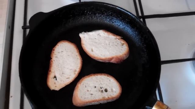Тосты (гренки) на сковороде - очень просто смотреть онлайн