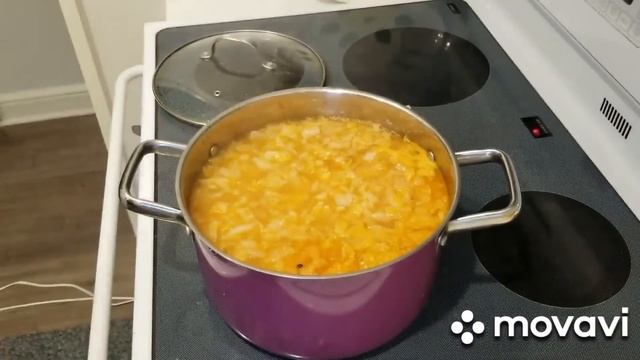 Delicious and simple soup with fresh cabbage#food смотреть онлайн