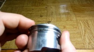 Установка поршневых колец на 72cc для скутера.