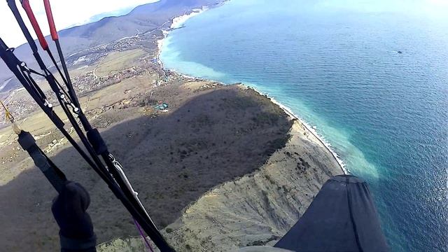 полеты на параплане в Южной Озереевке 13 03 21 смотреть онлайн