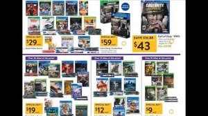 Walmart Black Friday Preview 2017-For Gamers