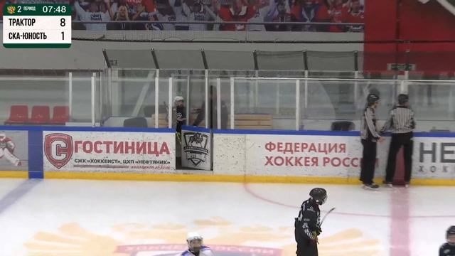 ХК "Трактор" (г. Челябинск) - ХК "СКА-Юниор" (г. Екатеринбург) смотреть онлайн
