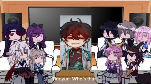 || Honkai star rail react to || gachaclub || hsr || credits in video ||