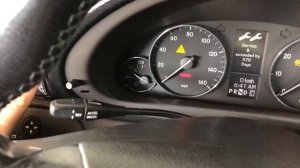 Мерседес C 230 Сброс то мед сервисного интервала