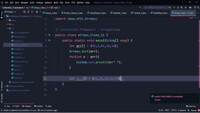 Java Collection Framework | Arrays Class | Hindi #11