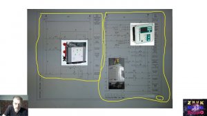 Схема РЗА отходящей линии на терминале Механотроника  DRP-100