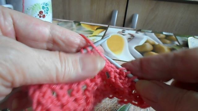 Узор 1091 спицами