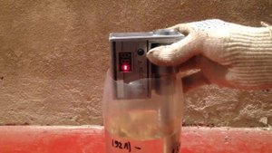 Тест качества бензина на АЗС ЛТК г. Ельца ул. Аргамаченская