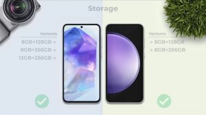Samsung A55 Vs Samsung S23 FE | Full Comparison ⚡ Which one is Best?