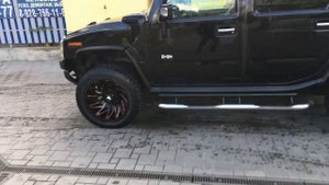 Купил диски Rockstar R22 на Hummer H2.Хаммер Н2.Вылет -44