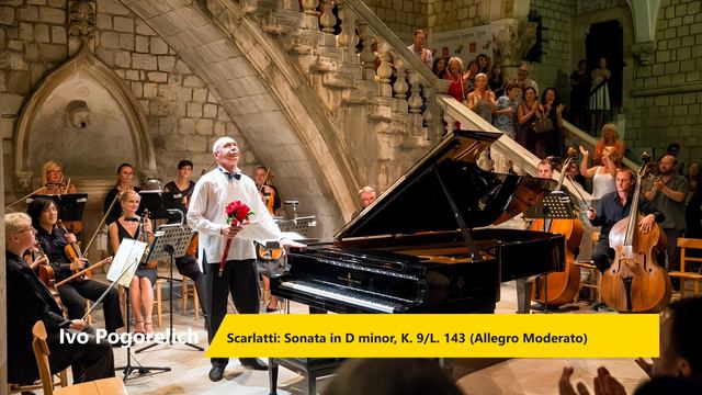 Ivo Pogorelich | Domenico Scarlatti | Sonata in D minor, K. 9/L. 143 (Allegro Moderato) смотреть онлайн