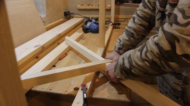 Как сделать красивые и простые деревянные перила. DIY Railings