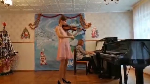 Ф.Кюхлер Концертино 1 часть до мажор Анна Лозневая 13 лет 3 класс альт