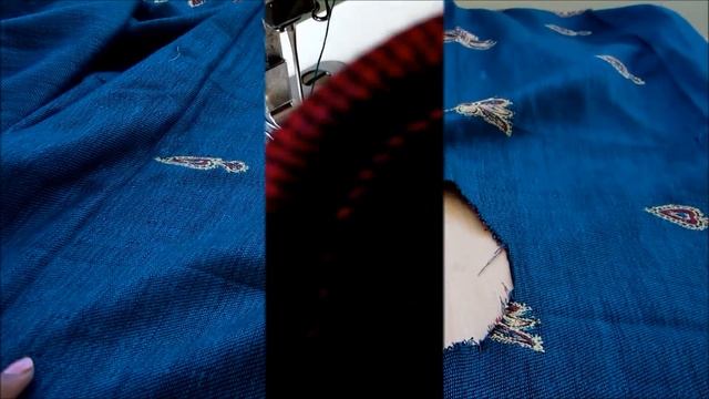 HOW TO CONVERT OLD SHAWL 2 CARDIGAN - EASY MAKING - DIY смотреть онлайн