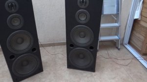 BAFLES SPEAKERS TECHNICS SB-A38 U.S.A. 1998 ROMANO BAIS