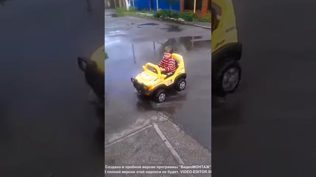Детский Автомобиль с другим аккумулятором