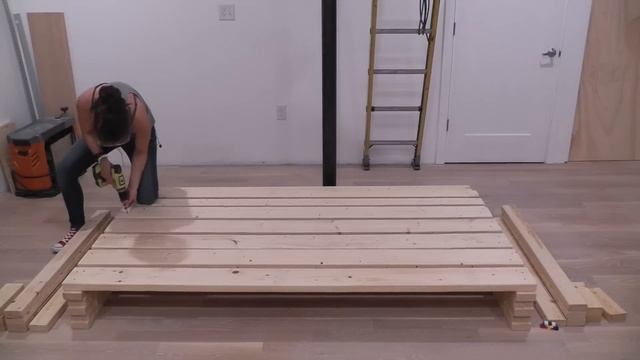 DIY Sofa with Shelves | A 3-Tool Project смотреть онлайн