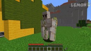 Why did I TRANSFORM ALL MOBS INTO LEMON CRAFT MOBS in Minecraft ? INCREDIBLE LEMON CRAFT UPGRADE !