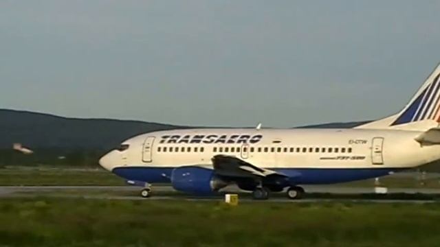 Споттинг в Кольцово 2014 взлёты. смотреть онлайн