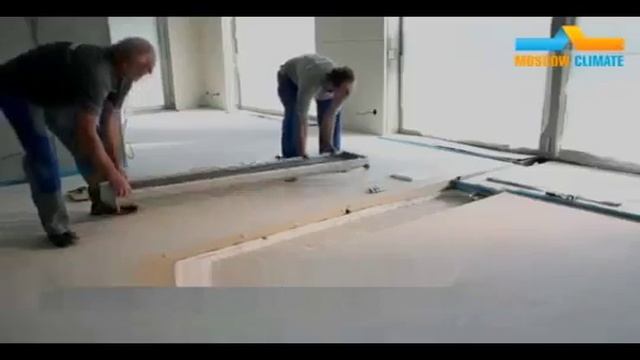 Монтаж внутрипольного конвектора. Инструкция по установке