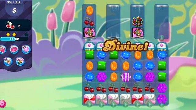 Candy Crush Saga Level (917) ⭐⭐⭐ No Booster смотреть онлайн