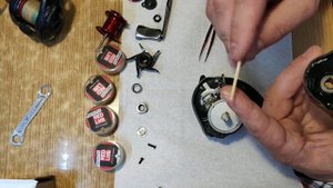 Смазка RedLub спустя два сезона эксплуатации. Что стало с катушкой Shimano CORE 101mg.