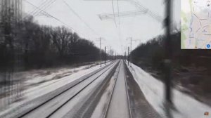 От Мичуринска до Грязей за 7 минут(Ускоренное видео)