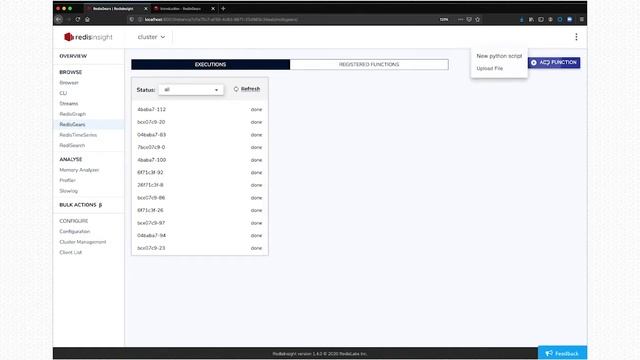 Morning keynote, segment on Redis Gears - RedisConf 2020 смотреть онлайн