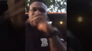 Jarrell Miller Freestyles In His Car As He Looks Very Relaxed