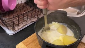 Картофельное пюре от шеф- повара из Монако, готовим ужин.