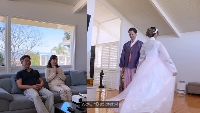 Our Korean Wedding Hanbok ? | YB Chang смотреть онлайн
