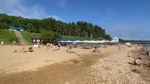 Отдых с детьми на песчаном пляже «Орлёнок», Краснодарский край, Туапсинский р-н, Чёрное море