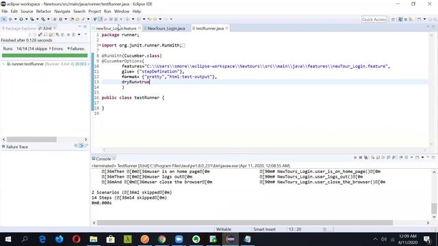 Cucumber Tutorial | Geeky Rabbit | Data Driven Testing Using Examples Keyword смотреть онлайн