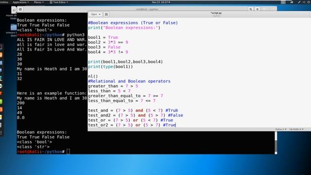 Python Tutorial for Beginners | Part 7 - Releational and Boolean Operators смотреть онлайн