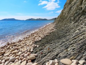 Двуякорная бухта. Орджоникидзе. Крым.