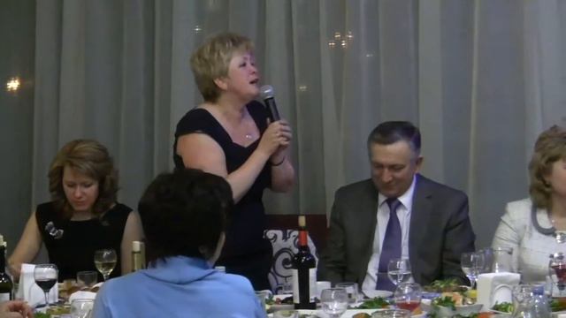 Юбилей женщине 50 лет. Ведущий Юрий Кузнецов отзывы. Сайт tamada5.ru, тел. 8 (903) 149-00-35. смотреть онлайн