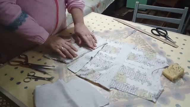 ??♥️ Пижамка из лоскутов.