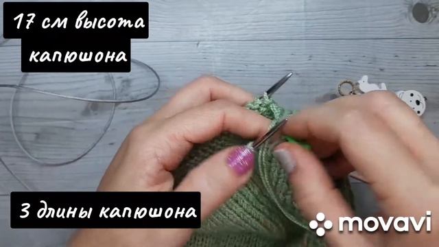 Комбинезон спицами "Зайка"           ЧАСТЬ 3. Вяжем капюшон и ушки. Прячем ниточки.