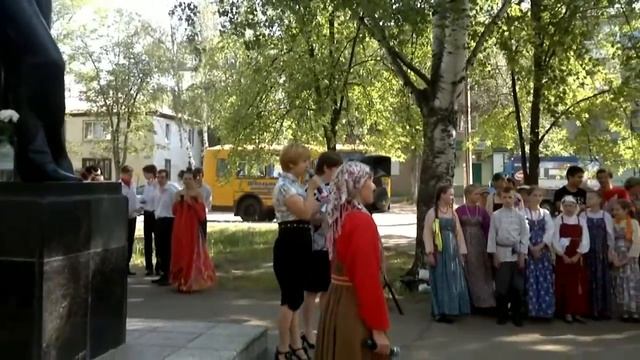 Пушкин А. Руслан и Людмила (отрывок) читает Г. Любов на закрытии фестиваля: часть 1 смотреть онлайн