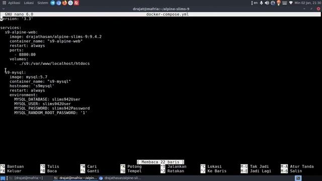 Install SLiMS 9 pada Docker Container