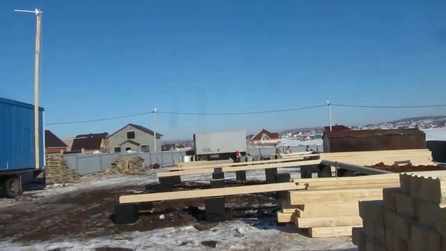 010 Монтаж лаг первого этажа смотреть онлайн