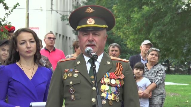 Открытие стеллы всем родам войск смотреть онлайн