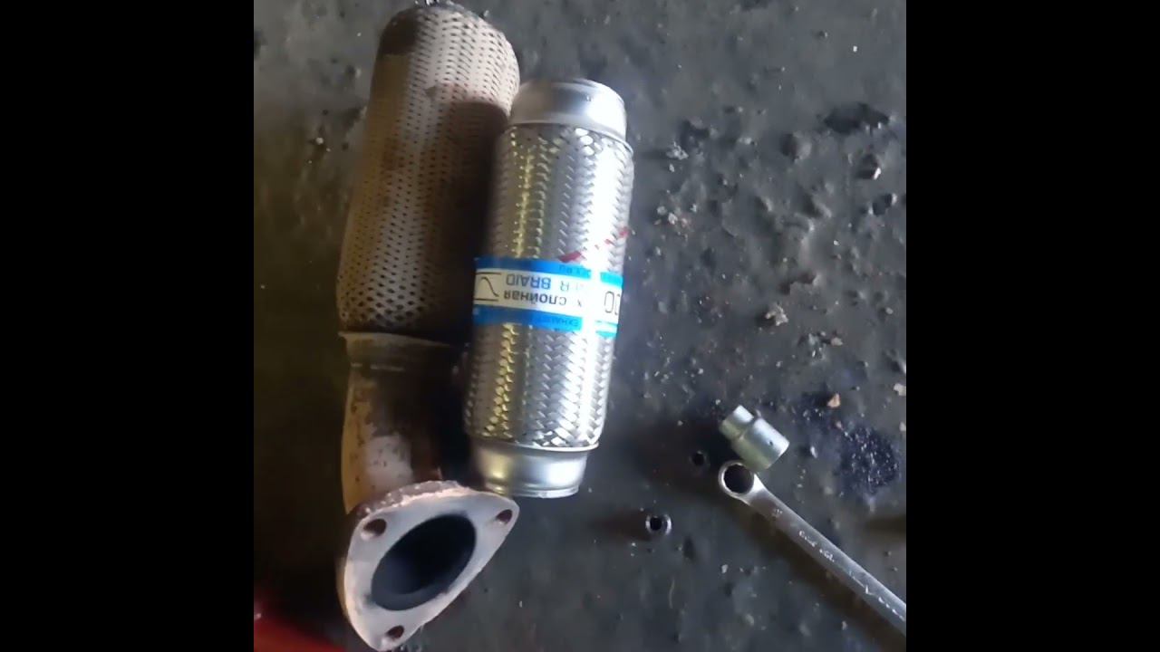 Опель астра #automobile #ремонт #демонтаж #сварка #глушитель