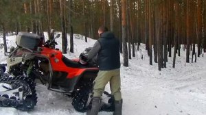 динли 800 на гусеницах