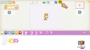 Скретч Джуниор Урок 3.2- Блок увеличения размера. Видео-уроки для детей