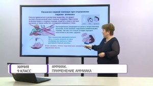Химия. 9 класс. Аммиак. Применение аммиака /12.02.2021/