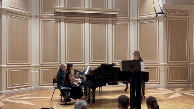 Philippe Gaubert - Flute Sonata No.3 / Ф. Гобер - Соната No.3 для флейты и пиано, 1 часть смотреть онлайн